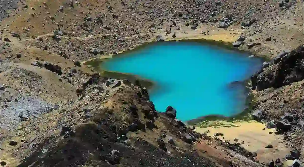 Emerald Lakes, Tongariro Alpine Crossing, New Zealand