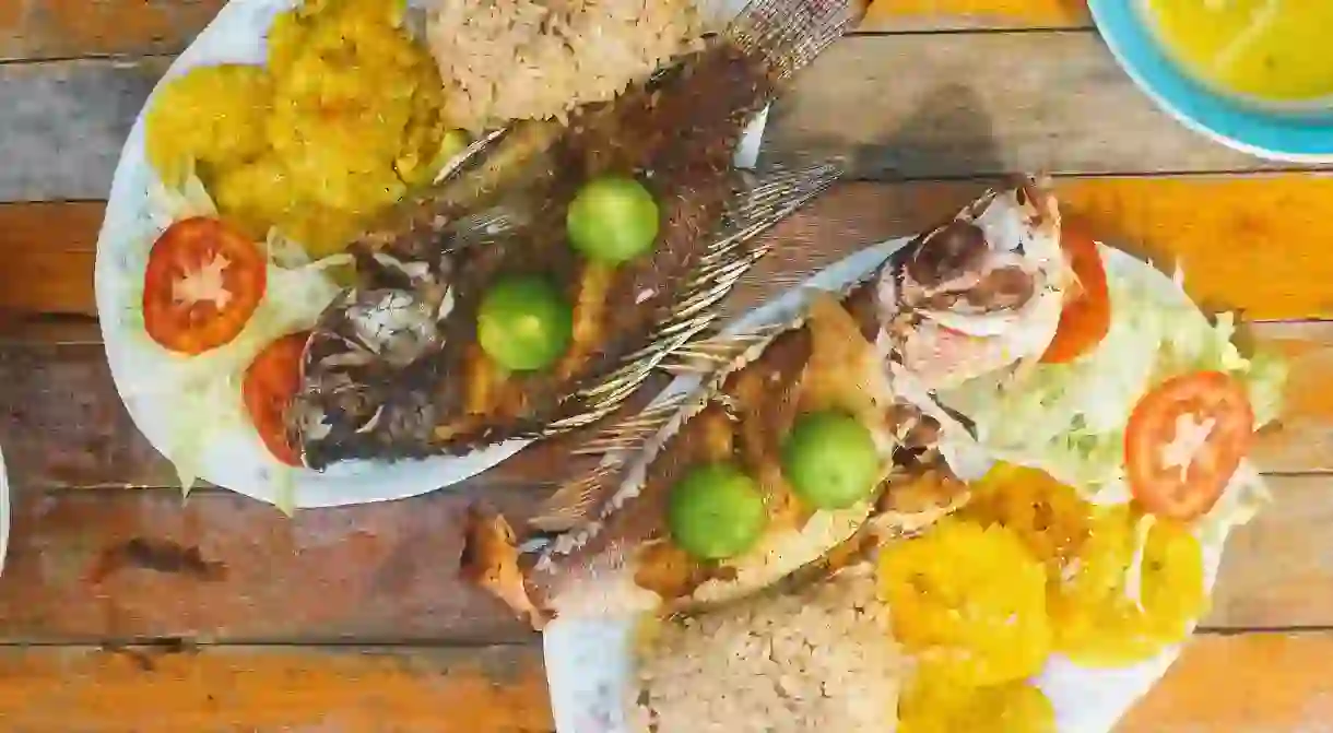 Colombian Caribbean food