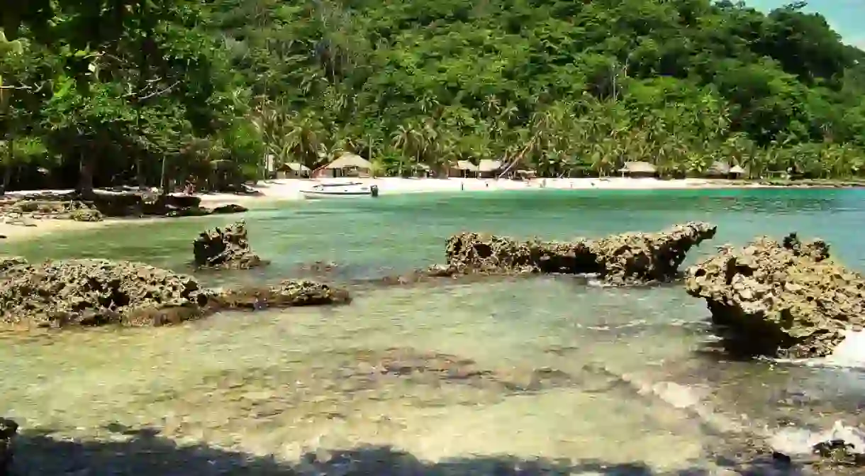 La Miel is one of the best beaches around Capurganá and Sapzurro