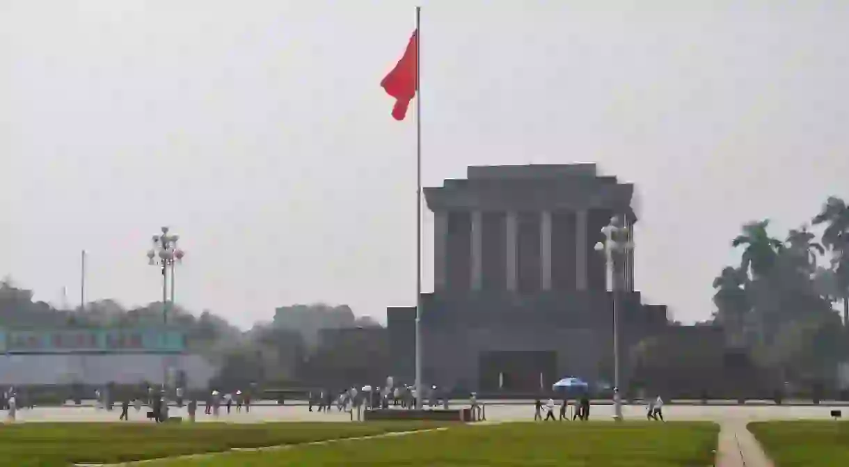 Ho Chi Minhs final resting place