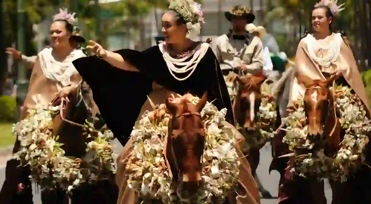 Pau riders of Niihau