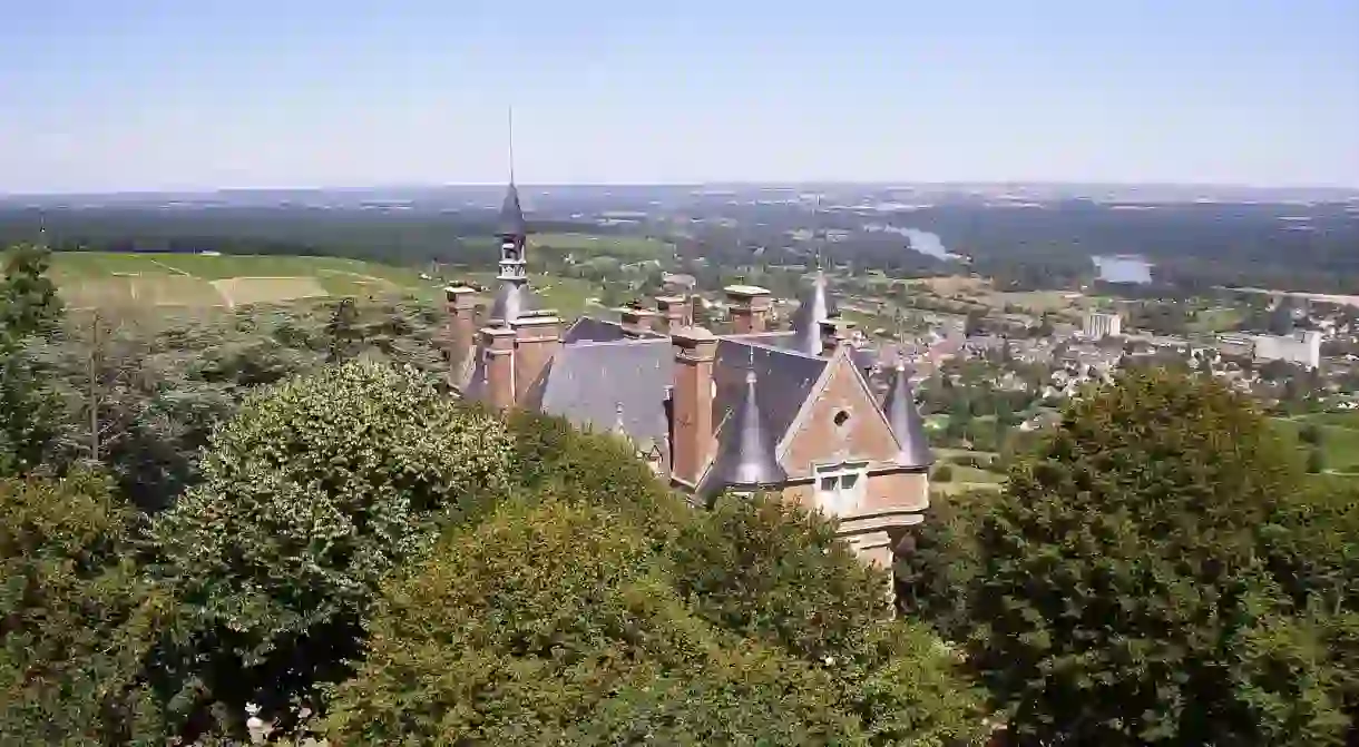 Sancerre from the sky