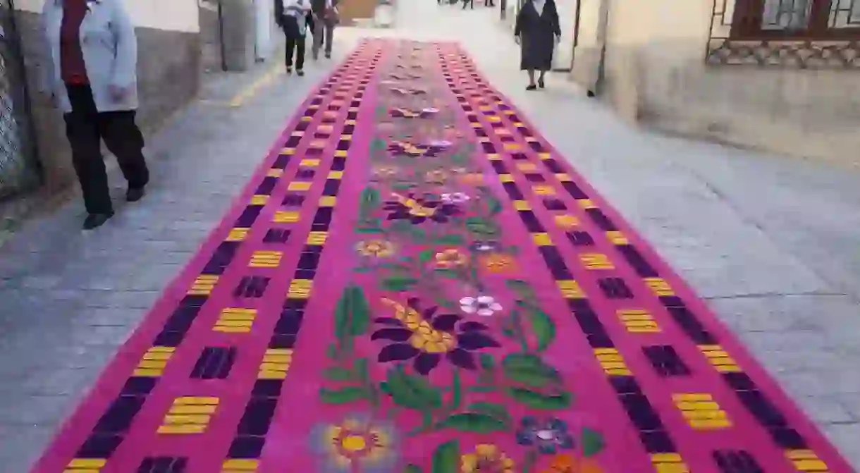 Corpus Christi in Elche de la Sierra, Spain