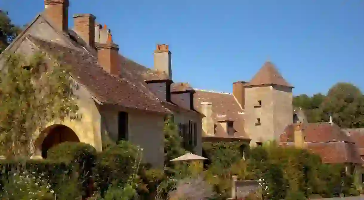 The pretty village of Apremont-sur-Allier