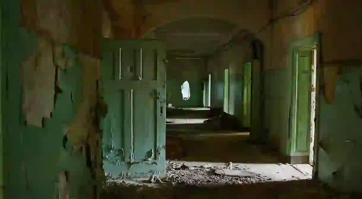 Inside the Beelitz-Heilstätten