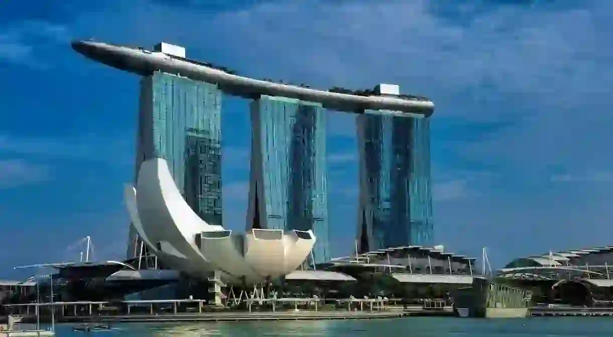 Marina Bay Sands SkyPark offers breathtaking views