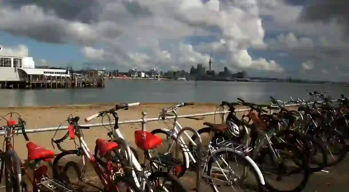 Bikes and ferries are two options youll have to choose from