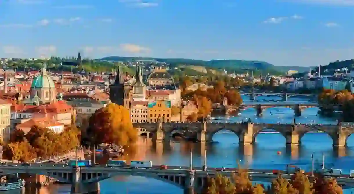 Prague skyline