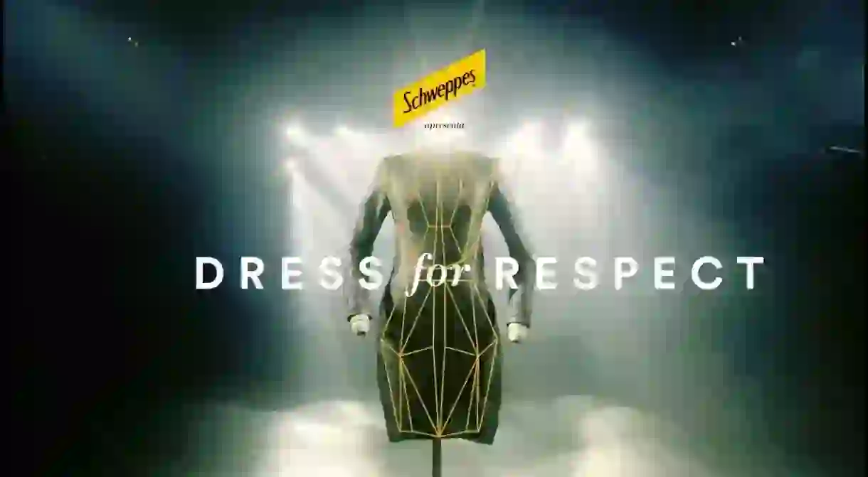 The Dress for Respect campaign by Schweppes