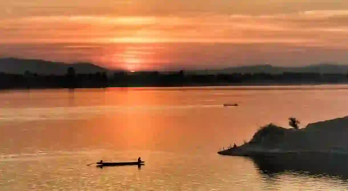 The Mekong at Dusk