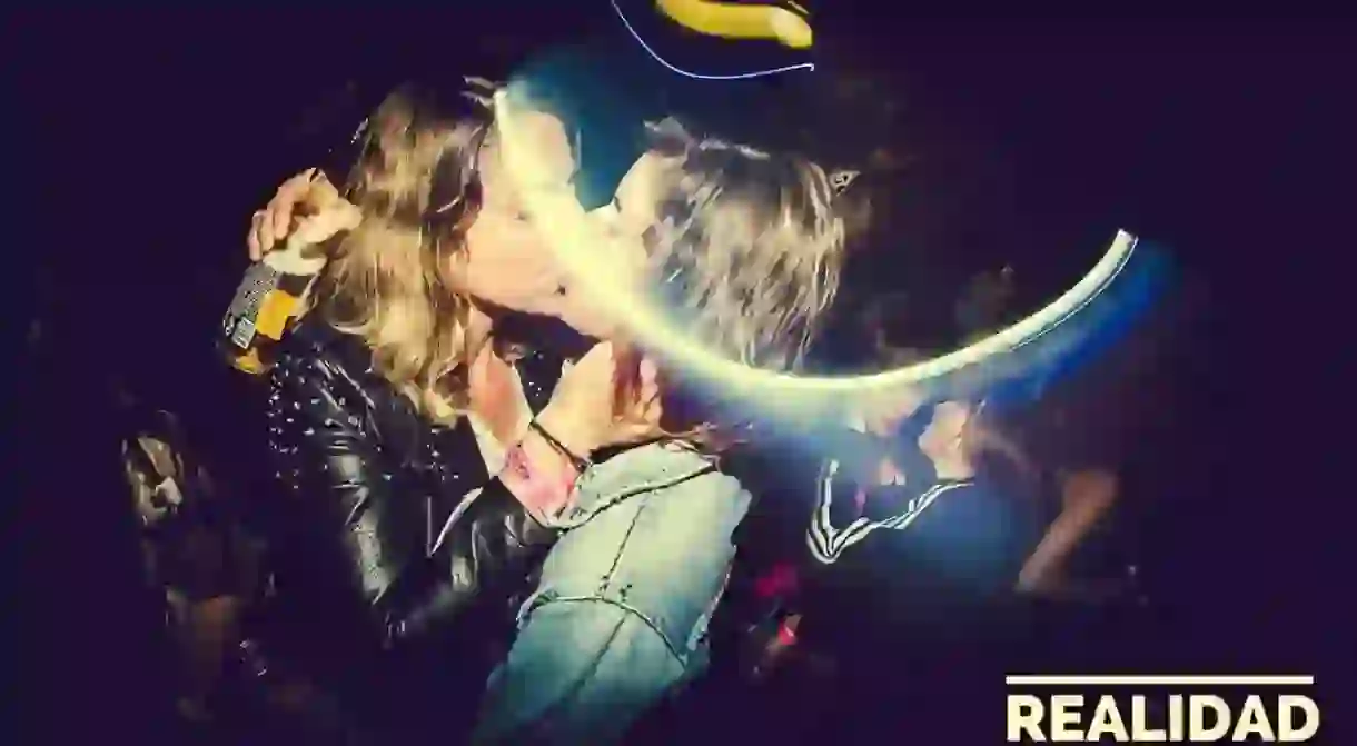 Lesbian club night Realidad Paralela