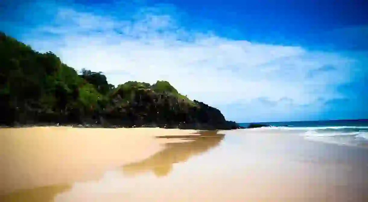 The picturesque scenery of Fernando de Noronha