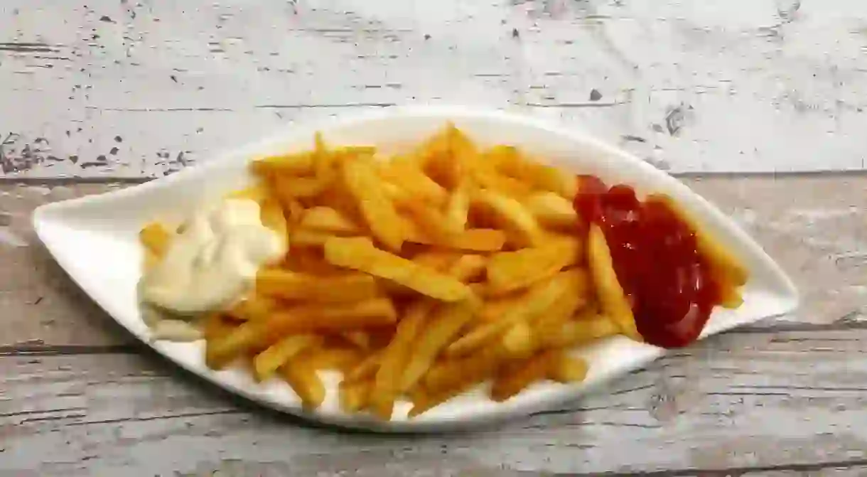 A serving of fries