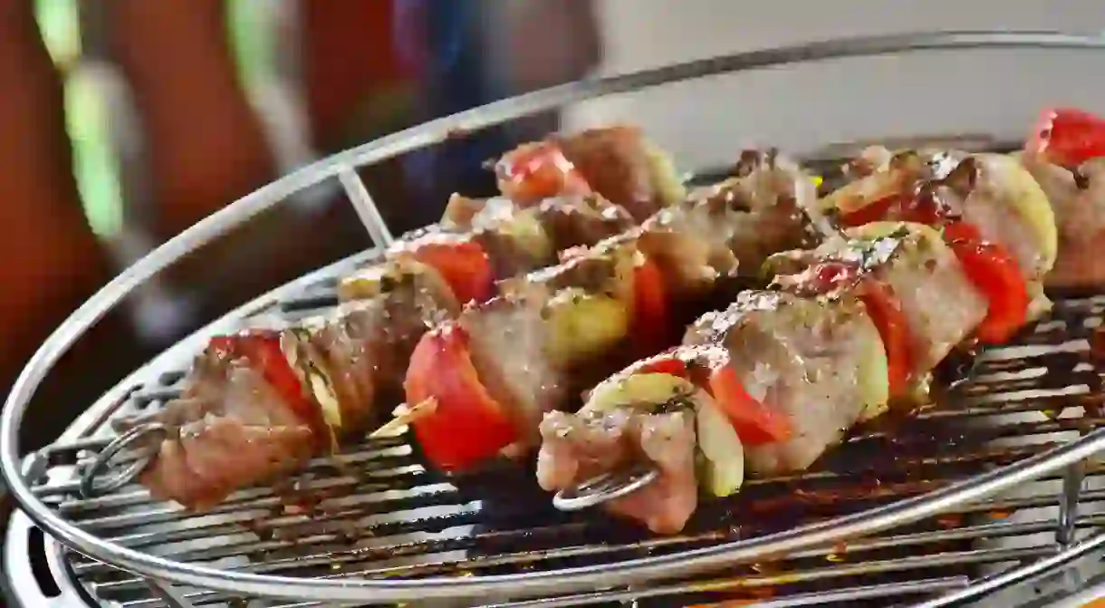 Try grilled meat in Bulgaria