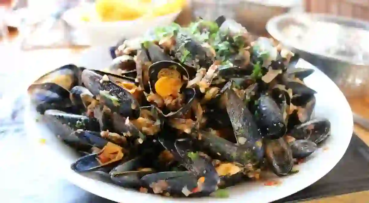 Try the mussels in Odessa