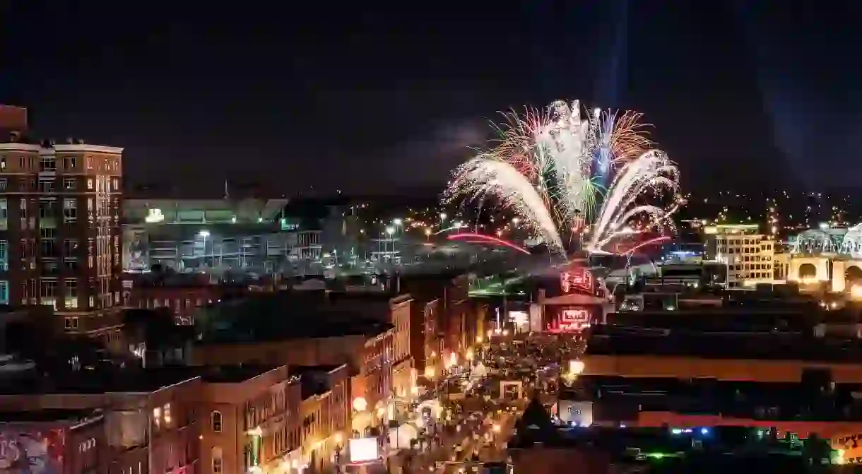 Fireworks over Nashville