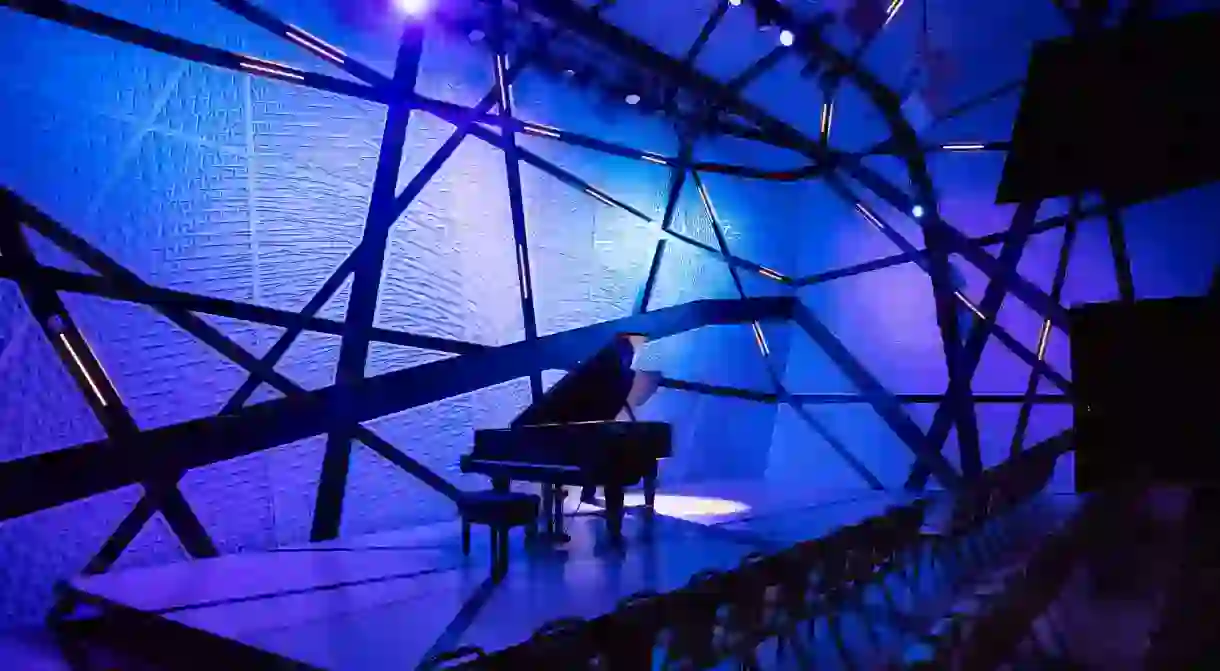 Interior of National Sawdust in Williamsburg