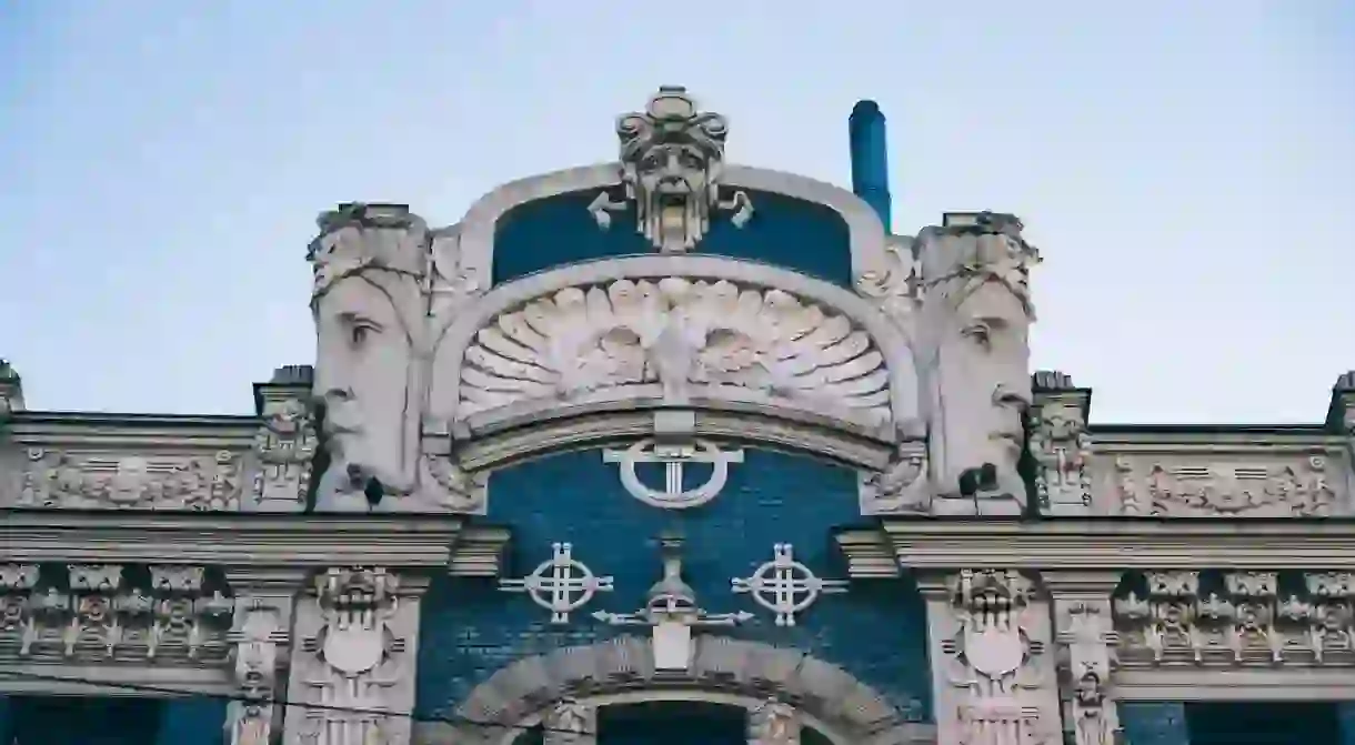 Detail of Rigas architecture