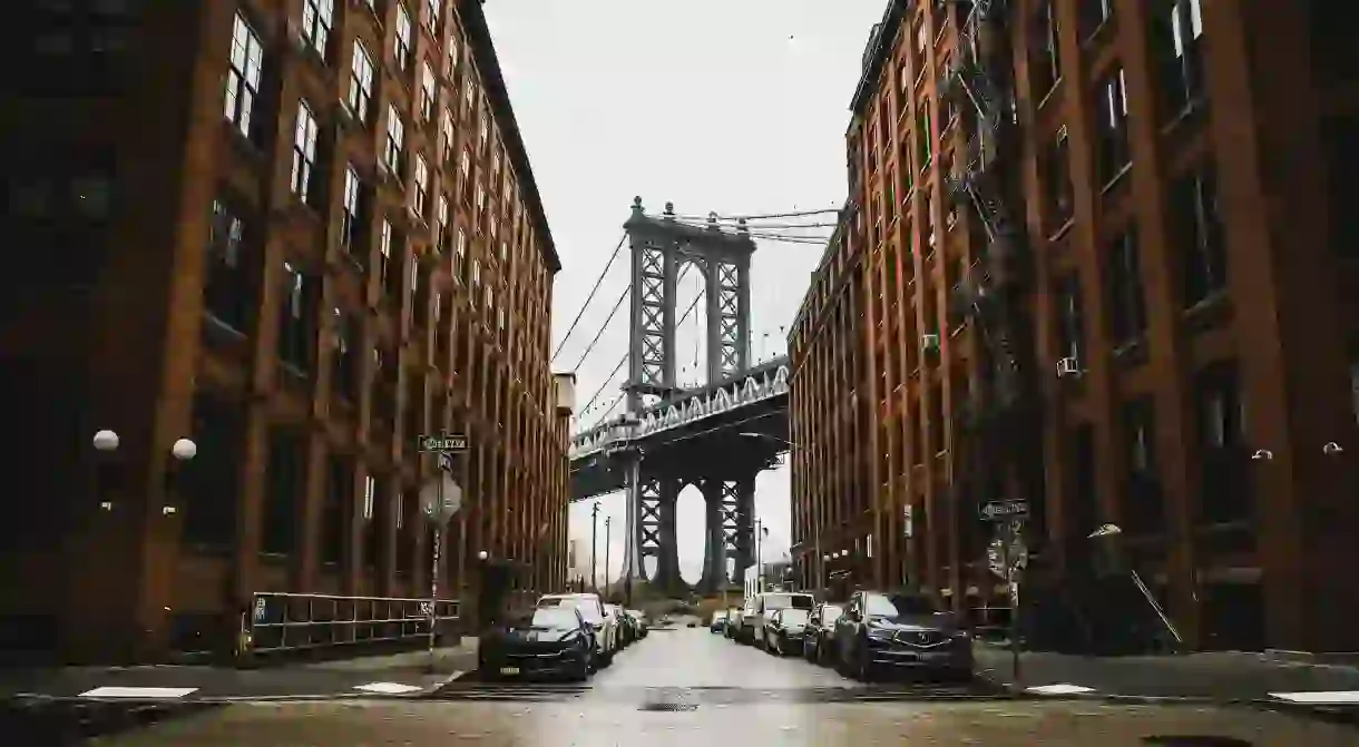 Dumbo has great views of Brooklyn and Manhattan bridges.