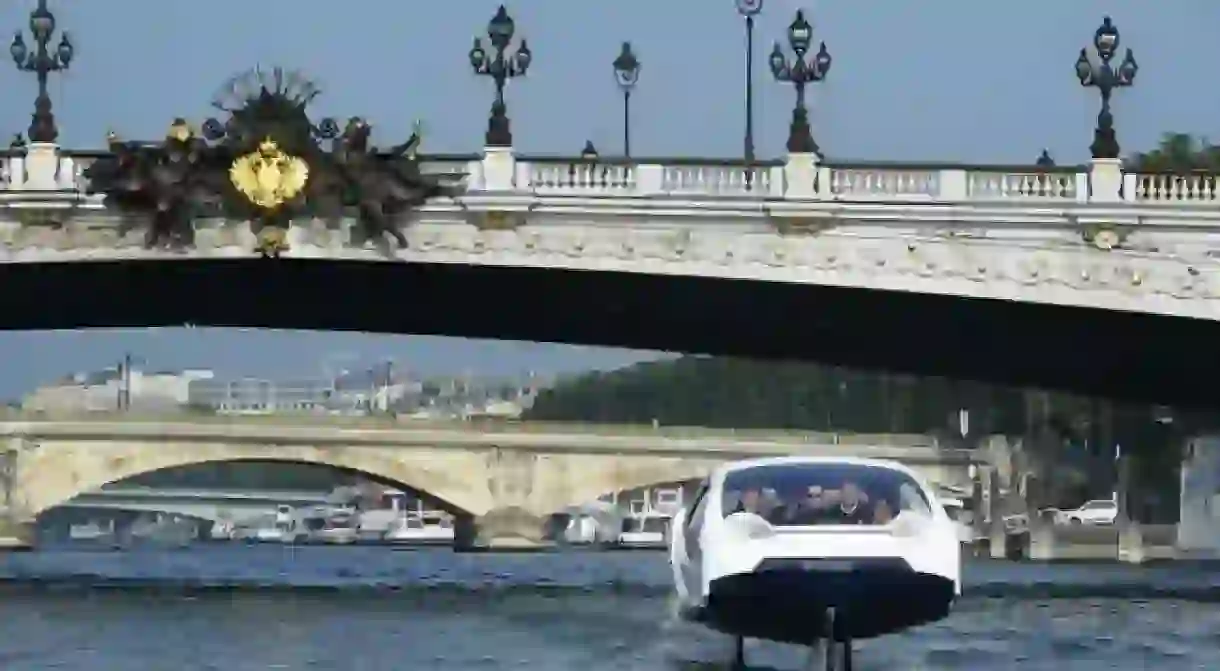 SeaBubbles are the new mode of travel in Paris