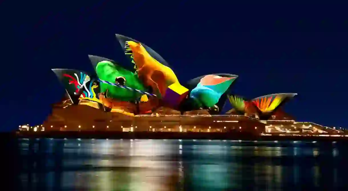 Metamathemagical will be projected onto the sails of the Opera House