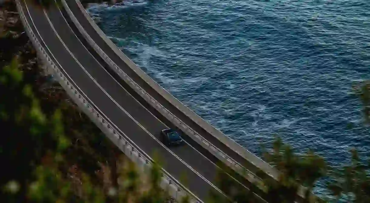 Sea Cliff Bridge on the NSW South Coast