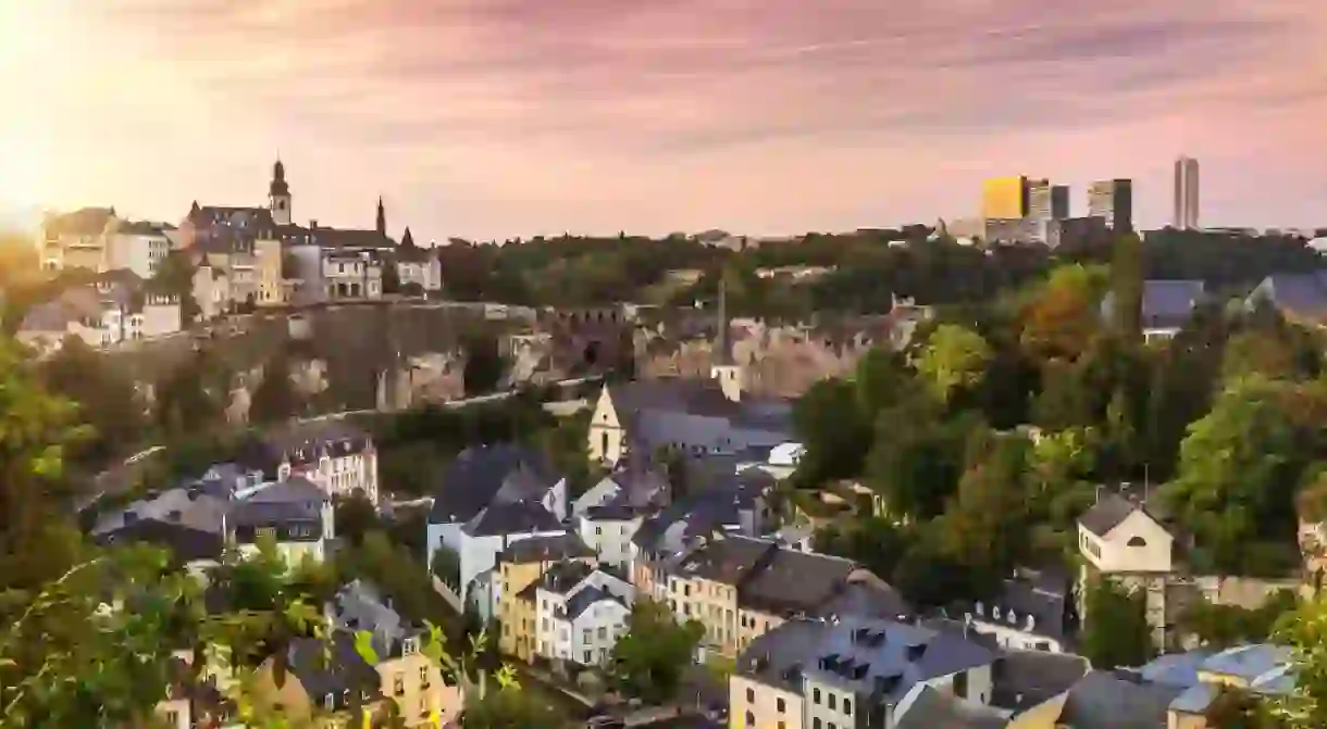 The City of Luxembourg is filled with incredible architecture