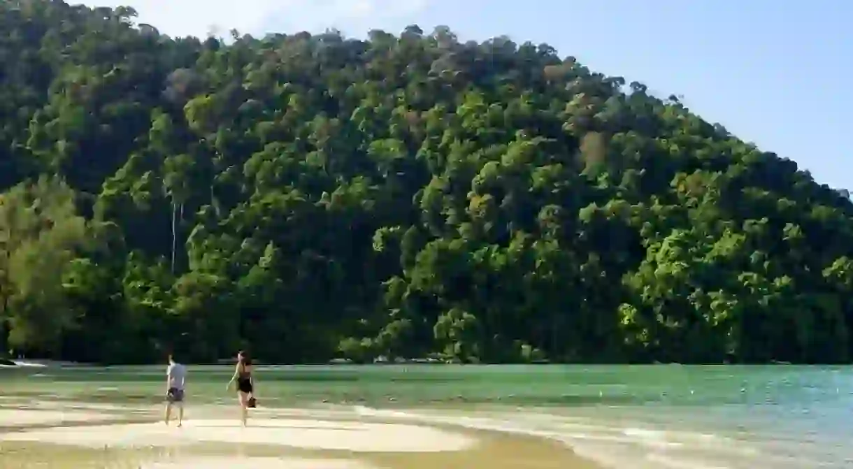 Monkey Beach on Penang Island, Malaysia