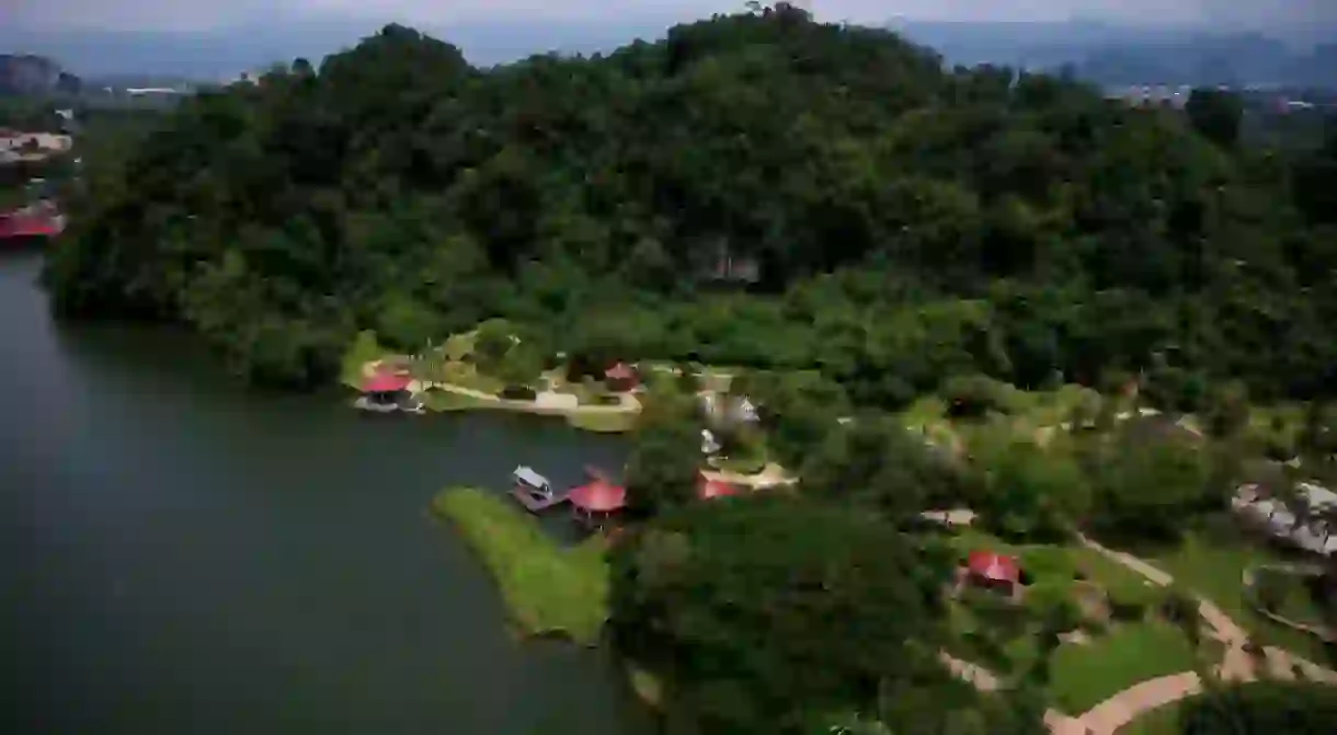 Gunung Lang recreational park near Ipoh