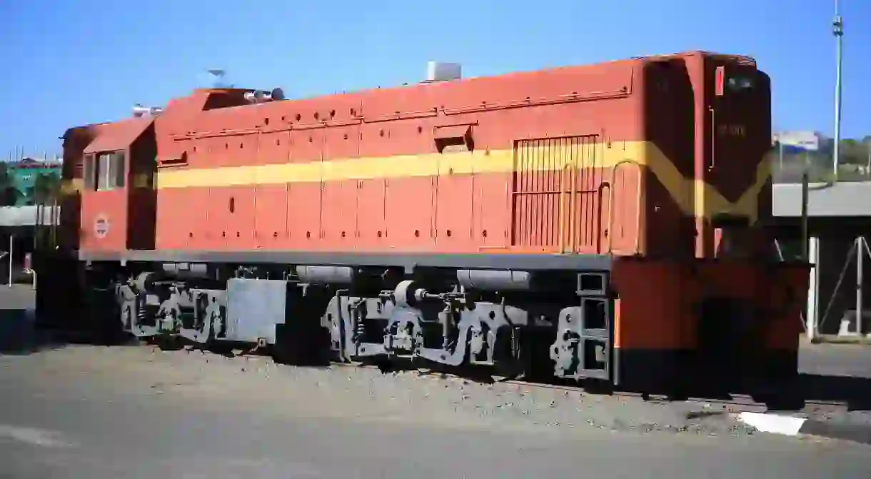 The TransNamib train