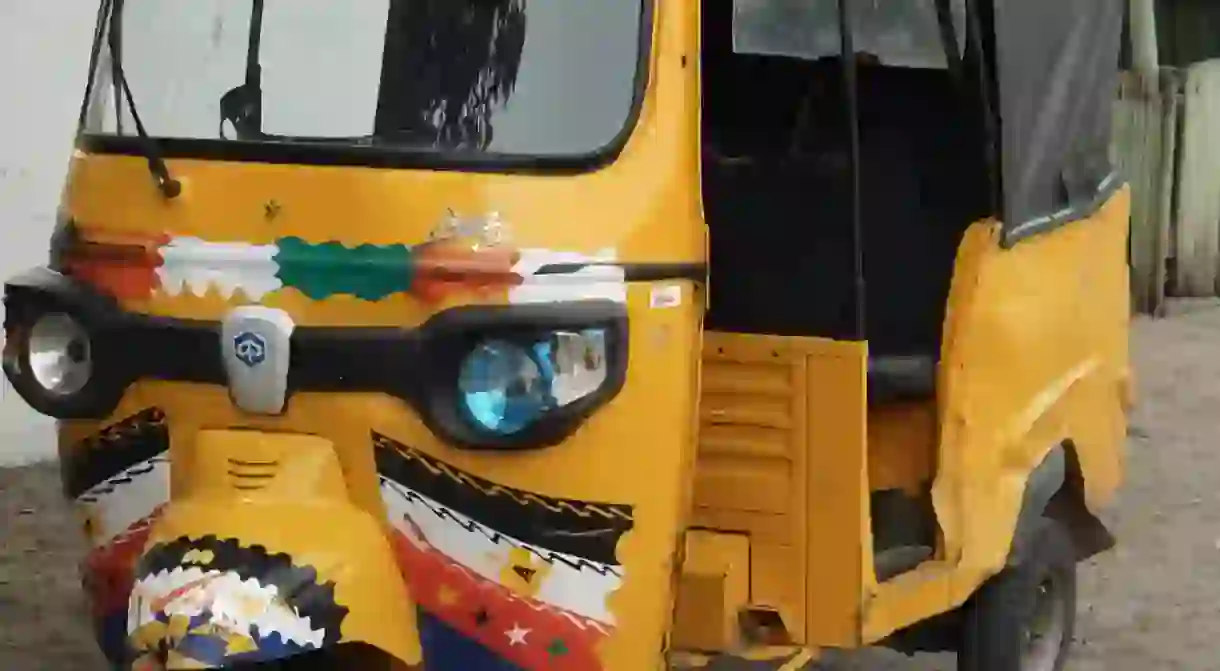 A Nigerian keke napep