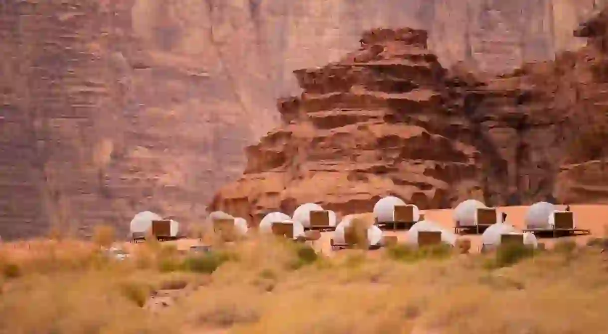 Glamping at Wadi Rum Luxury Night Camp