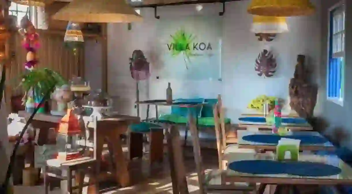 The Villa Koa Boutique Café in Ouro Preto, Brazil