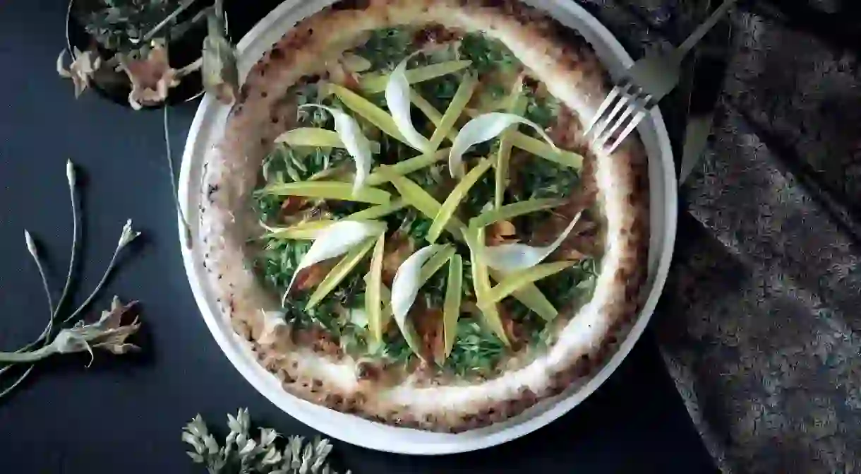 Veggie pizza