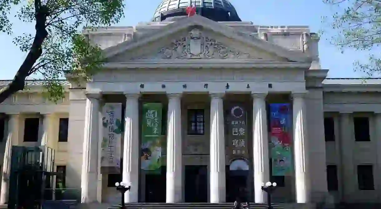 The National Taiwan Museums main building