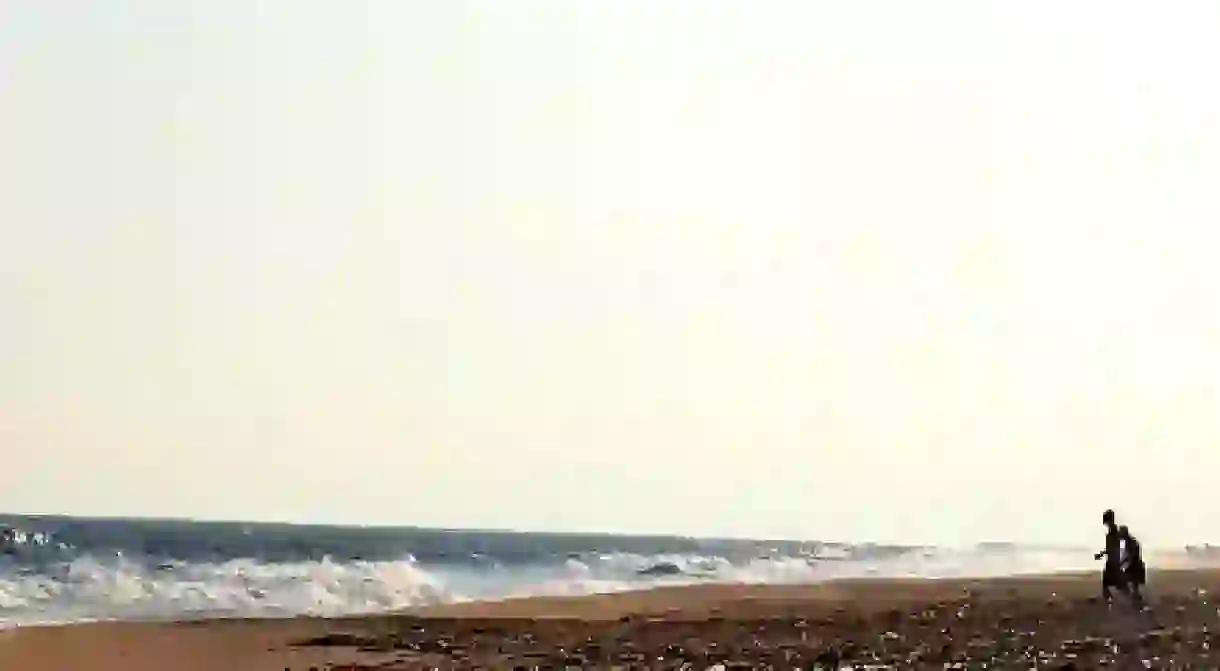 Beach in Ghana