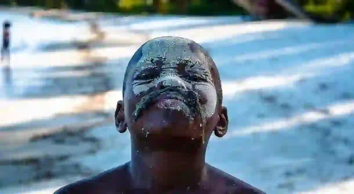 A young boy in Madagascar