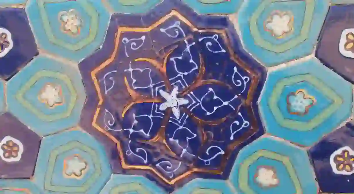 Uzbek tilework