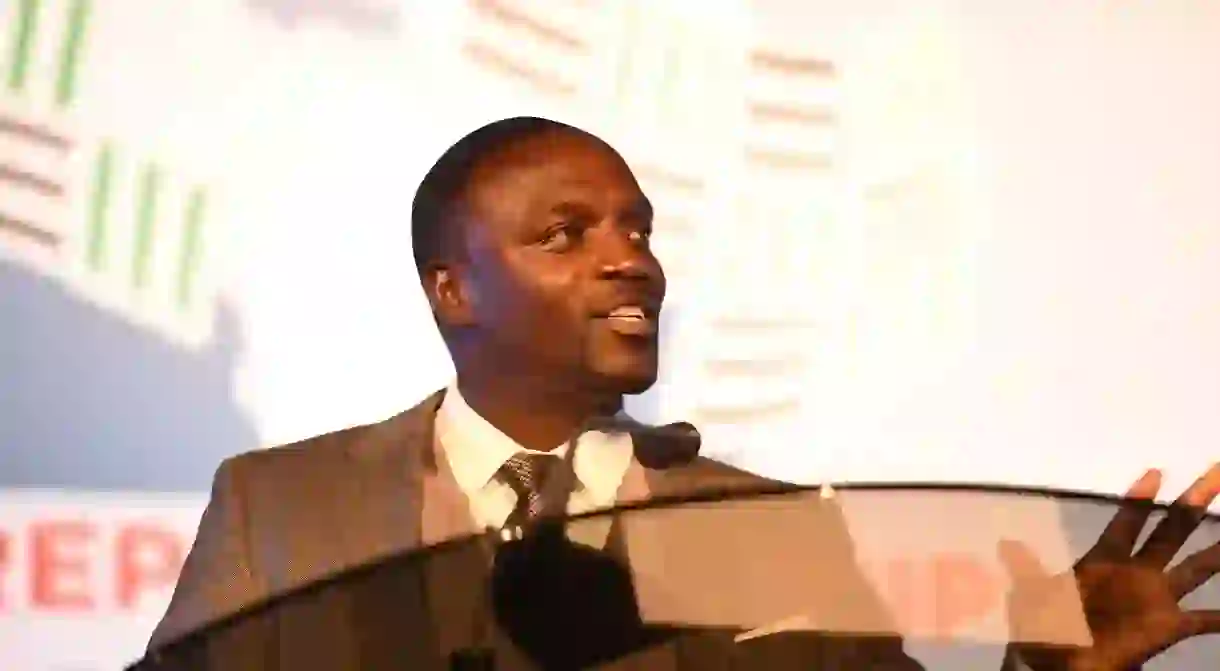 Akon at the Global Entrepreneurship Summit in Nairobi, Kenya, 2015