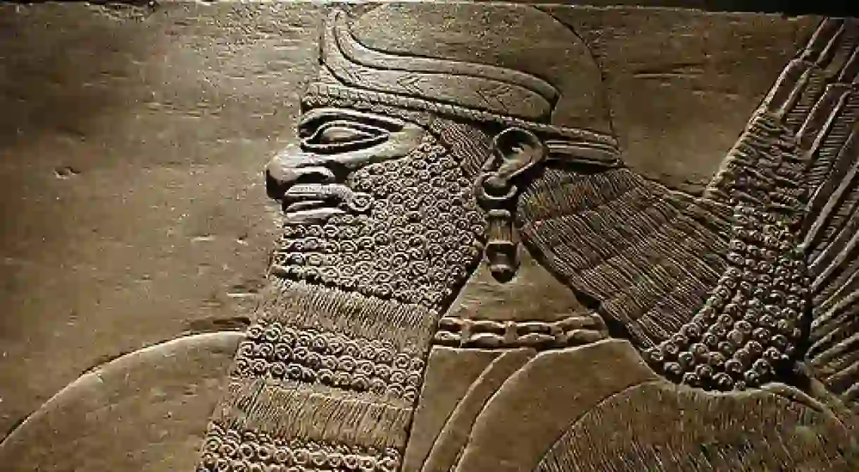 Detail of Sumerian Stele