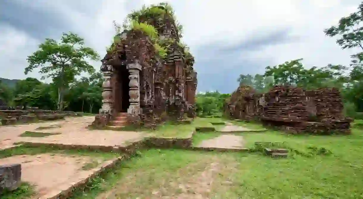 Ancient ruins in Mỹ Sơn, central Vietnam