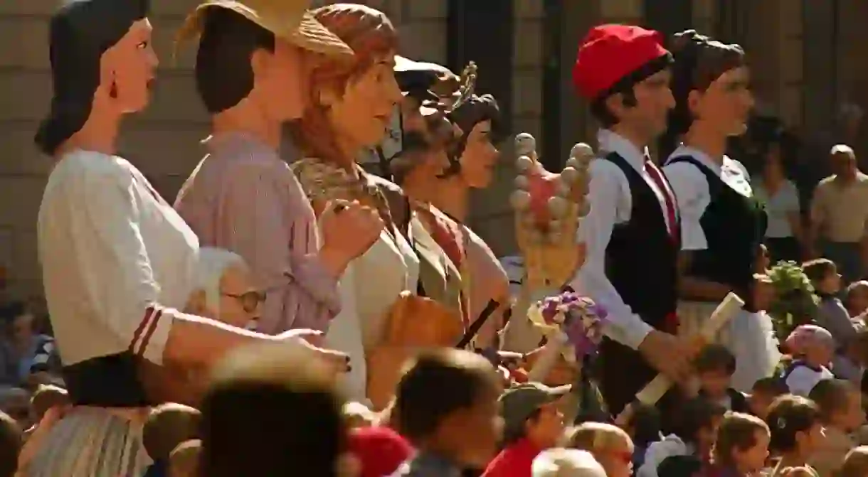 Procession of La Mercè festival