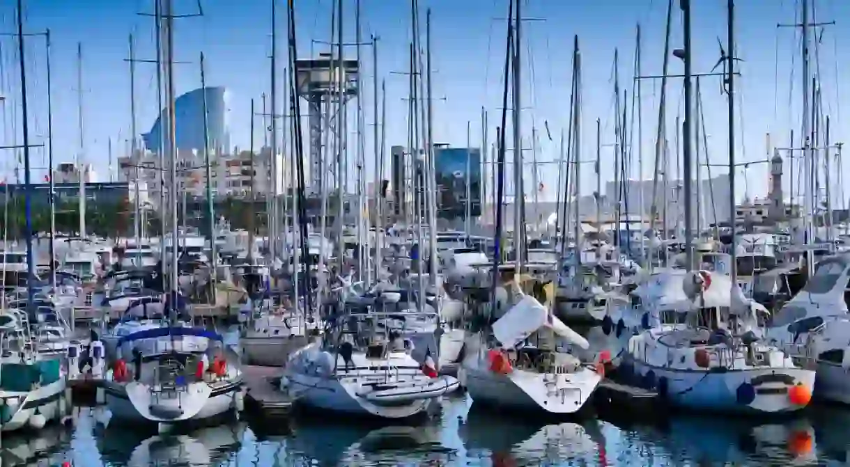 La Barceloneta harbour