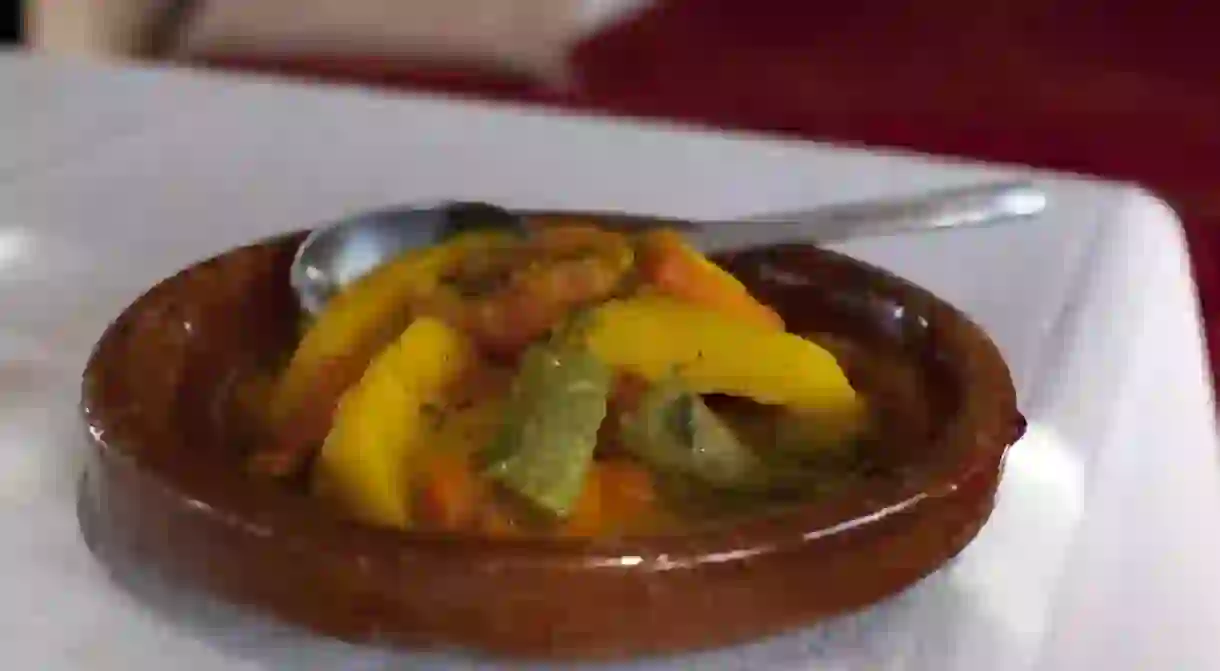 Veggie tajine