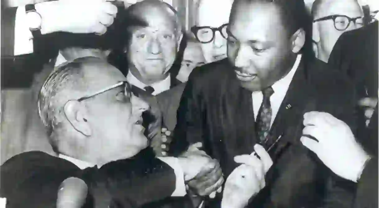 Martin Luther King Jr. was assassinated in the spring of 1968