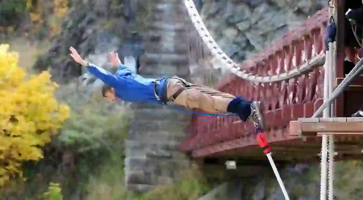 Kawarau Bridge Bungy, Queenstown, New Zealand