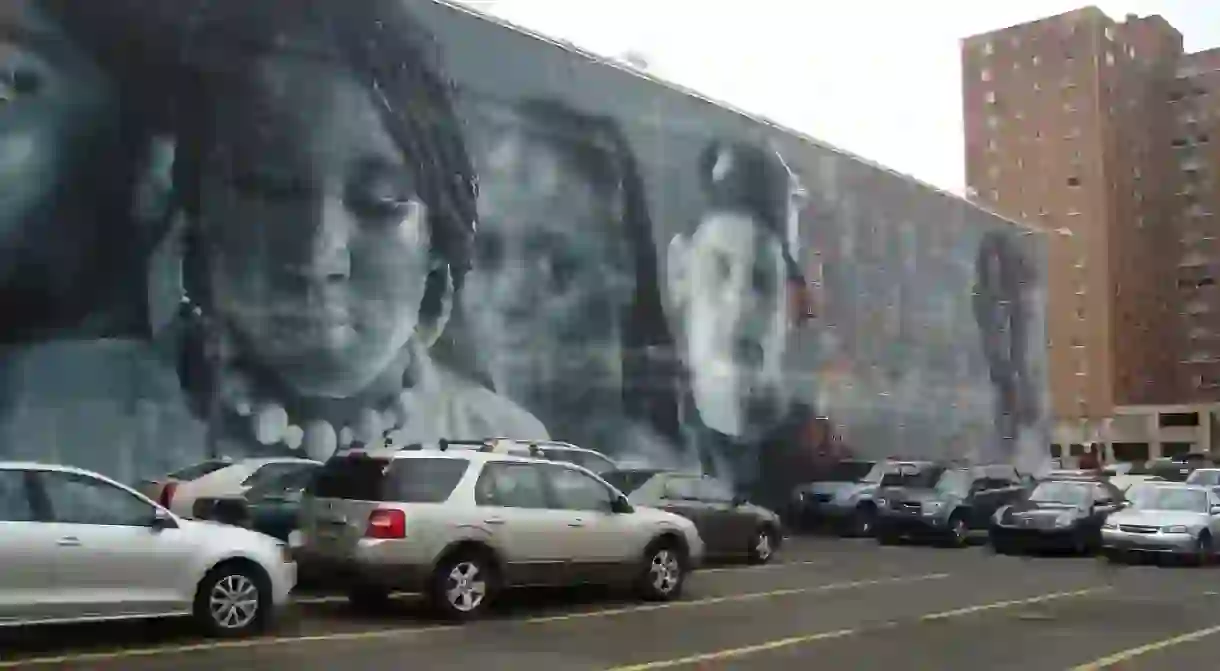 A mural in Philadelphia