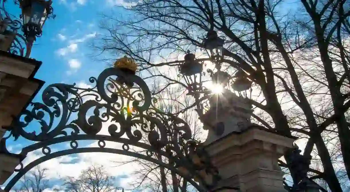 The gates of Catherine Palace