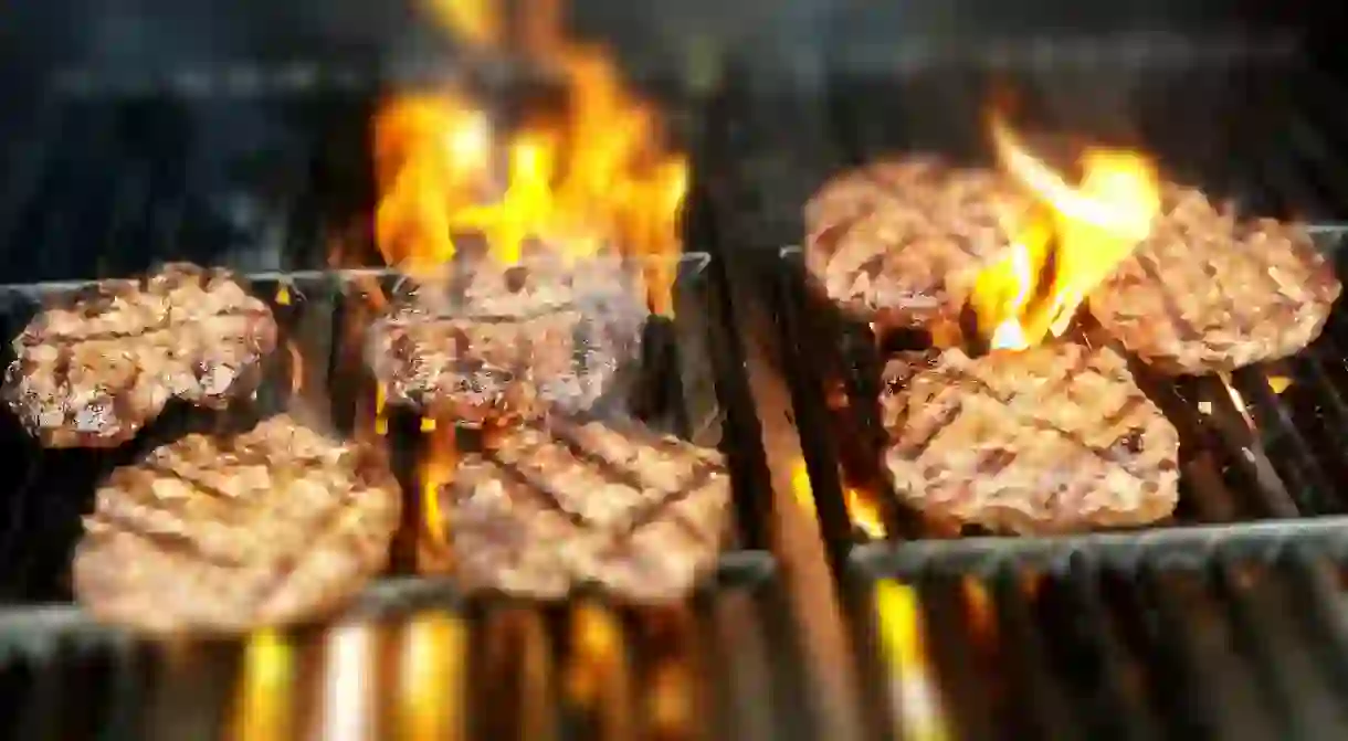 Tuck into a flame-grilled treat