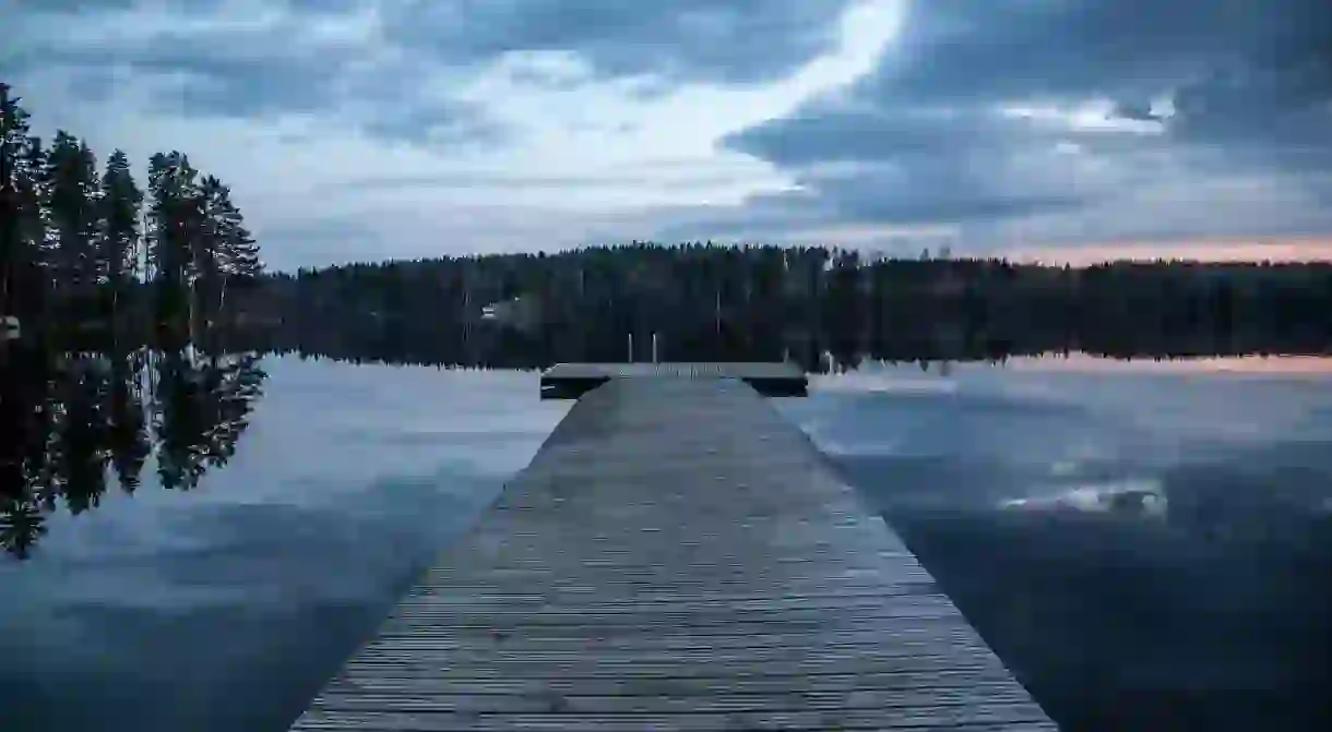 Lake in Finland, the perfect getaway